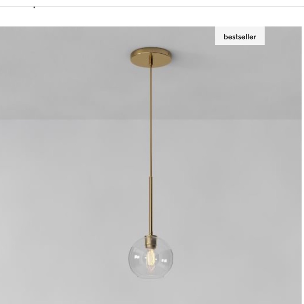 West Elm Pendant Hardwire Canopy